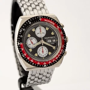 CAUNYMATIC - DRACHENBAND - 7750 AUTOMATIK CHRONO CLONE - ARMBANDUHR - WATCH - Picture 1 of 3