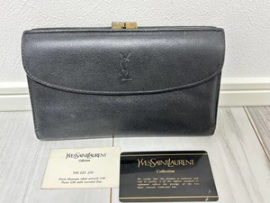 Yves Saint Laurent Wallets Japan Import Rare - Picture 1 of 8