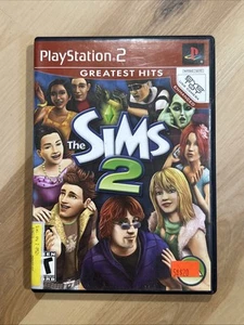 Sims 2 Sony PlayStation 2, 2005 CIB Greatest Hits Complete W/ Manuel - Picture 1 of 4