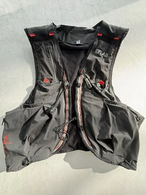 Salomon S Lab 5 Sense Ultra Hydration Vest Black Red Medium 5 Liter 3.88 Oz - Image 1 of 4