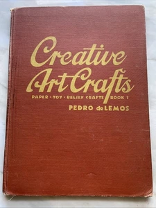 Creative Art Crafts 1943 Pedro deLemos Paper Toy Relief Wood Printmaking Paint - Bild 1 von 15