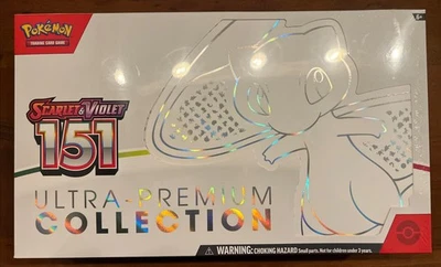 Pokémon TCG: Karmesin & Purpur 151 Mew Ultra Premium Collection UPC Eng *OVP*Neu - Bild 1 von 4