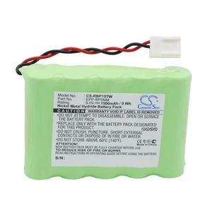 Battery for Ritron EPP-BP5NM RT-15H BP5NM JBC100 JBC15H Jobcom RT15 RT-15 VOX100 - Picture 1 of 6