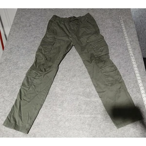Hollister Slim Straight Epic Flex Olivgrün Cargohose Herren Medium M - Bild 1 von 9