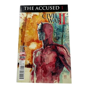 The Accused Civil War II #1 fumetto Marvel M&M's 75th Anniversary - Foto 1 di 3