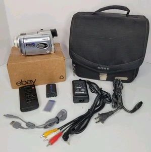 Sony DCR-TRV38 MiniDv Mini Dv fotocamera stereo videocamera lettore videoregistratore trasferimento video - Foto 1 di 24