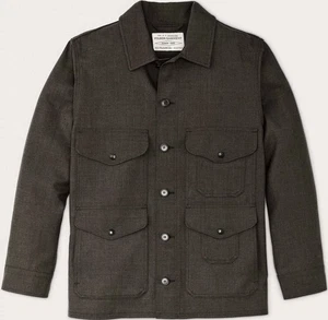 Filson Forestry Cloth Cruiser Jacket In Forest Green Heather Sz S NEW Ret. $425 - Picture 1 of 22