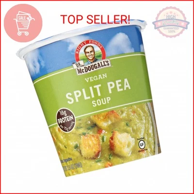 Sopa Dr. McDougall's, guisante partido vegano, 2,5 onzas Foto 1 de 2