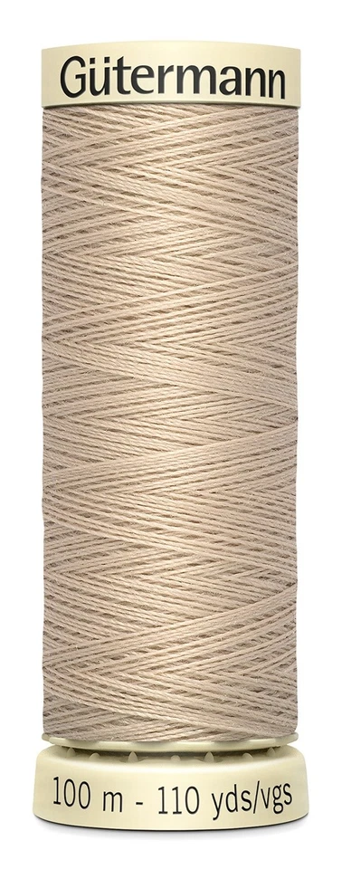 Gutermann 100P-505 Sew-All Thread 110yd-String Beige - Image 1 of 1