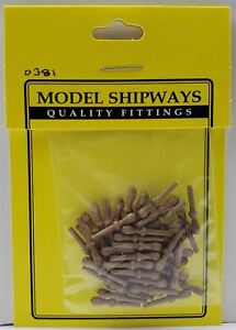Model Shipways Belaying Pins, Walnut 5/8 (16mm) 40 pack