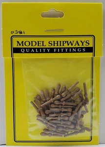Model Shipways Belaying Pins, Walnut 5/8 (16mm) 40 pack - Picture 1 of 1