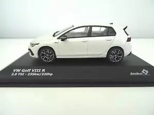 + VOLKSWAGEN VW Golf 8 R coche modelo de Solido en 1:43 blanco nuevo S4311802 - Imagen 1 de 2