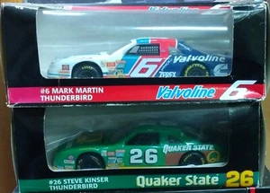 2 Car Lot of 1995 Nascar Thunderbirds by Revell in 1/24 Scale - Picture 1 of 7