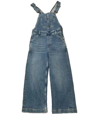 FatFace  Bib and Brace Wide leg Clayton  Denim Blue Dungarees Playsuit Uk  8R - Image 1 of 4
