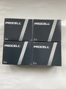 48 Duracell Procell Alkaline Batteries C 12/Box PC1400 Exp. 03-2033 - Picture 1 of 2