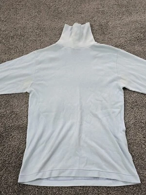 Camisa de Colección Allen-A Esquí Piel Térmica Cuello Alto Pequeña Nieve Larga Johns Azul Foto 1 de 4