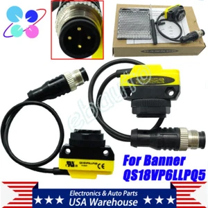 Sensore interruttore fotoelettrico QS18VP6LLPQ5 nuovo in scatola per banner QS18VP6LLPQ5 - Foto 1 di 9