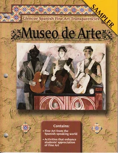 GLENCOE SPANISH FINE ART TRANSPARENCIES SAMPLER, MUSEO DE ARTE - NEW! - Picture 1 of 1