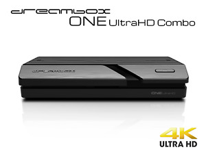 Dreambox One Combo Ultra HD 1x DVB-S2X MIS  1xDVB-C/T2 Tuner 4K 2160p E2 Linux D