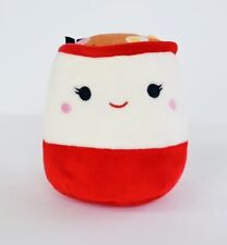 Squishmallow “Raisy the Ramen Bowl” 5" Squeezable Plush Kellytoy rare gift New