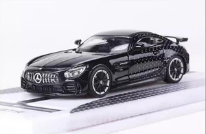 MJ Escala 1/64 Mercedes Benz AMG GTR Con Calcomanía Negro Diecast Modelo Juguete Regalo - Imagen 1 de 5