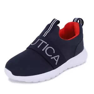 Nautica Kids Boys Slip-On Sneakers: Stylish and Comfortable Athletic Shoes for - Picture 1 of 7