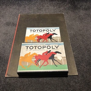 Totopoly Great Race Game Vintage Waddingtons 1930s 100% Complete Board Game VGC - Picture 1 of 10
