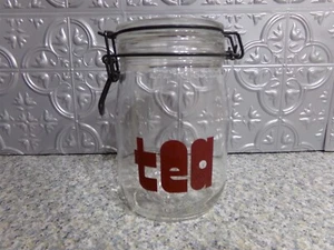Vintage Triomphe France Tea Canister French Mid Century Kitsch - Picture 1 of 5