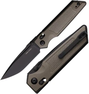 Real Steel Sacra TAC Crossbar Lock Folding Knife 3" K110 Tool Steel Blade G10 - Picture 1 of 4