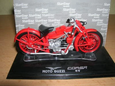 Starline Moto Guzzi Corsa C4V Motorrad 1:24 Neu OVP - Bild 1 von 2
