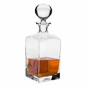 Krosno Caro Karaffe für Whisky Rum Dekanter | 1000 ml | Handgemacht | Handwäsche - Bild 1 von 12