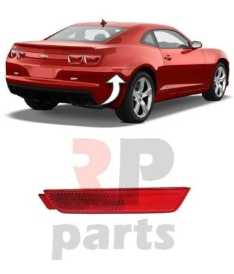 Pour Chevrolet Camaro USA 2009-2015 Neuf Arrière Pare-Choc Côté Marqueur Rouge - Photo 1/4