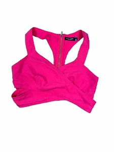 Gabrielle Union New York and Company Damen rosa ärmellose Bluse 8 - Bild 1 von 7