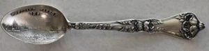 Sterling Souvenir Spoon P&B 4'' DEMITASE 8.04 grams B2U0103 combine shipping - Picture 1 of 2