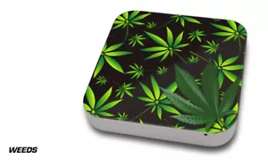Skin Decal Wrap für Apple Mac Mini Desktop Computer Grafik Schutz UNKRÄUTER SCHWARZ - Bild 1 von 1