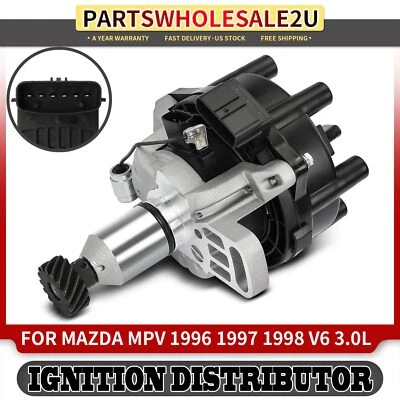 Distribuidor de encendido con tapa y rotor para Mazda MPV 1996 1997 1998 3,0 L JE9618200 Foto 1 de 4