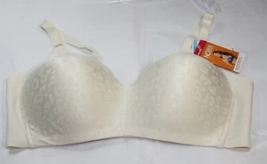 NEW WARNER'S no side effects BRA RM2561A IVORY back smoothing extra coverage 40C - Picture 1 of 6