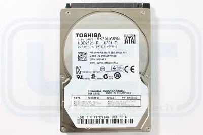 Dell PPHPX Laptop 9.5mm 2.5 320GB 7200 HDD SATA Tested Warranty - Image 1 of 3