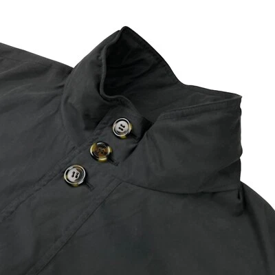 Sanyo Men’s Packed Hood Lined Overcoat Black • Large - Image 1 of 4