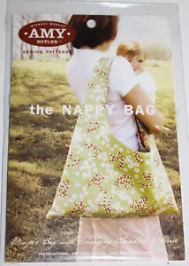 Amy Butler Nappy Diaper Bag w Changing Pad Pattern Beach Yoga Shopping Tote - Picture 1 of 7