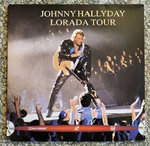 Double Laser Disc Johnny Hallyday Lorada Tour / Fra 1996 PAL - Photo 1/5