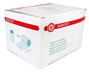 Nobamed Nobatex Fixierbinden Mullbinden elastisch 20 Stück (10 cm x 4 m)