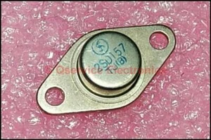 2 PCs New & Genuine 2SD157 Shindengen 2SD-157 Si NPN Power Transistor - Picture 1 of 1