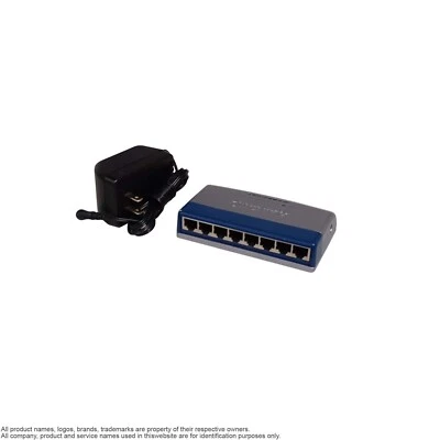 Conmutador de red Ethernet 10/100 RJ45 8 puertos Hawking HFS8T A4 Foto 1 de 4