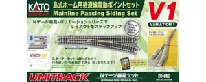 Kato 20-860 V1 Mainline Passing Siding Set N Scale - Picture 1 of 2