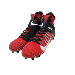 Nike Alpha Menace Elite 2 Flyknit Football Cleats - Red/Black AO3374-601 Sz: 12 - Picture 1 of 6