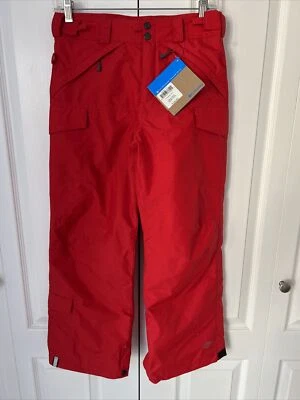 New $100 Columbia Trick Eagle Ski SnowPant Red Kids Youth Sz 10/12 Omni Tech A5 - Image 1 of 4