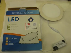5 x Luz de Techo LED 15W 175mm Tamaño Agujero Blanco Frío 6.500K Modelo LX-DL15W-175CW - Imagen 1 de 6