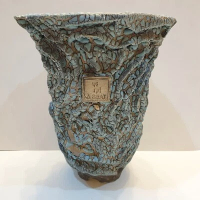 Maceta de cerámica cactus suculenta maceta 82 contenedor maceta vintage hecha a mano decoración del hogar Foto 1 de 4