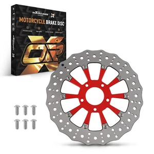 1PC 11.8'' Front Brake Rotor Disc for Harley-Davidson Touring 08-19 Dyna 06-17 - Imagen 1 de 15